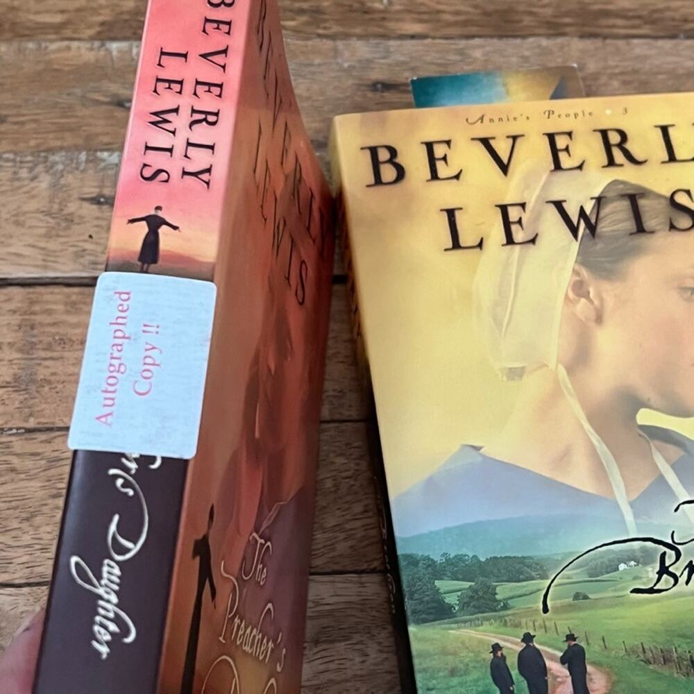 Beverly Lewis Softcover Book Lot Annie's People Complete Series Autographed Copy - Picture 8 of 14
